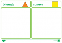 2D Shape Sorting Activity more difficult