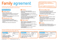 Family Agreement